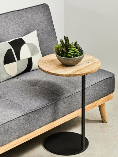 Stockholm 3 Seat Grey Sofa Bed - Image 8