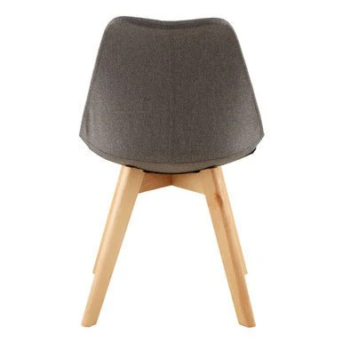 Stockholm Grey Diamond Pattern Dining Chair - Image 7