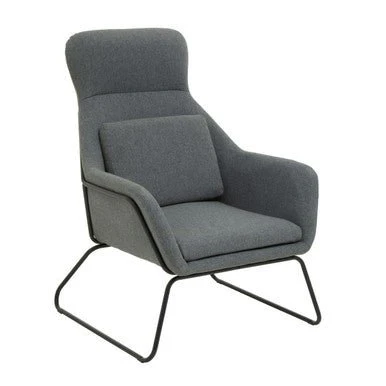 Stockholm Grey Fabric Chair - Image 3