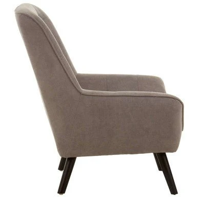 Stockholm Grey Linen Effect Accent Chair - Image 4