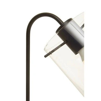 Stockholm Matte Black Curved Table Lamp - Image 11