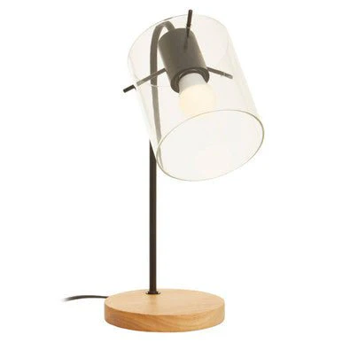 Stockholm Matte Black Curved Table Lamp - Image 6