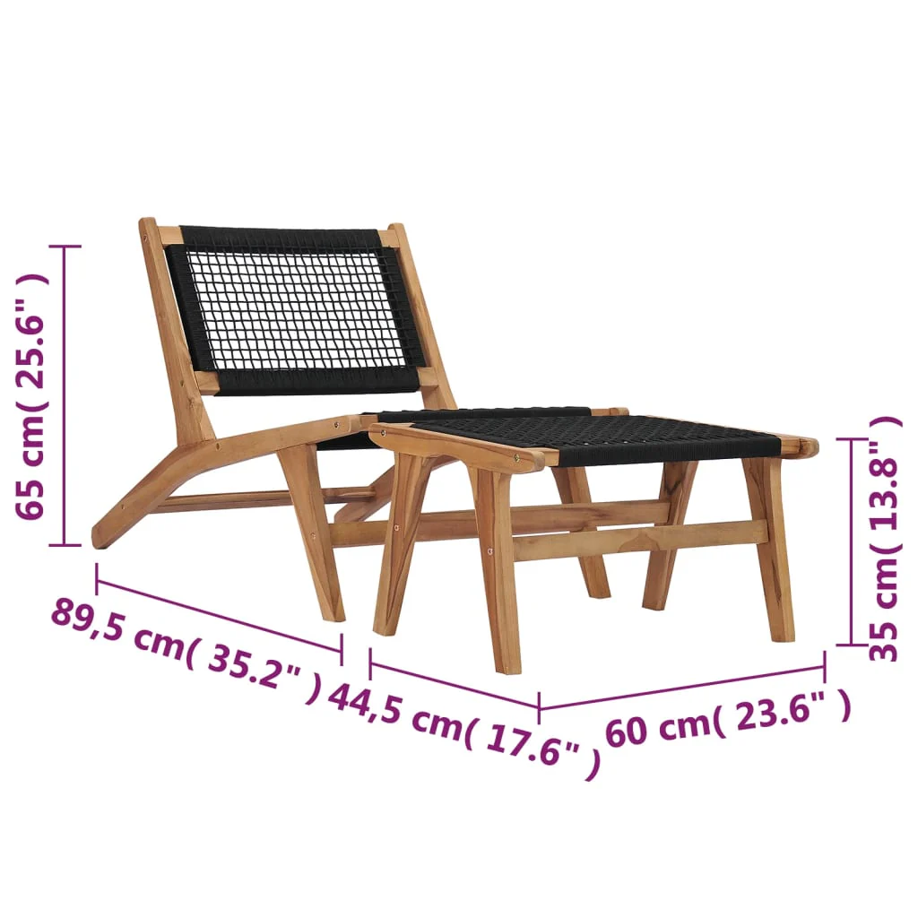 Styra Teak Wood - 90cm - Image 15