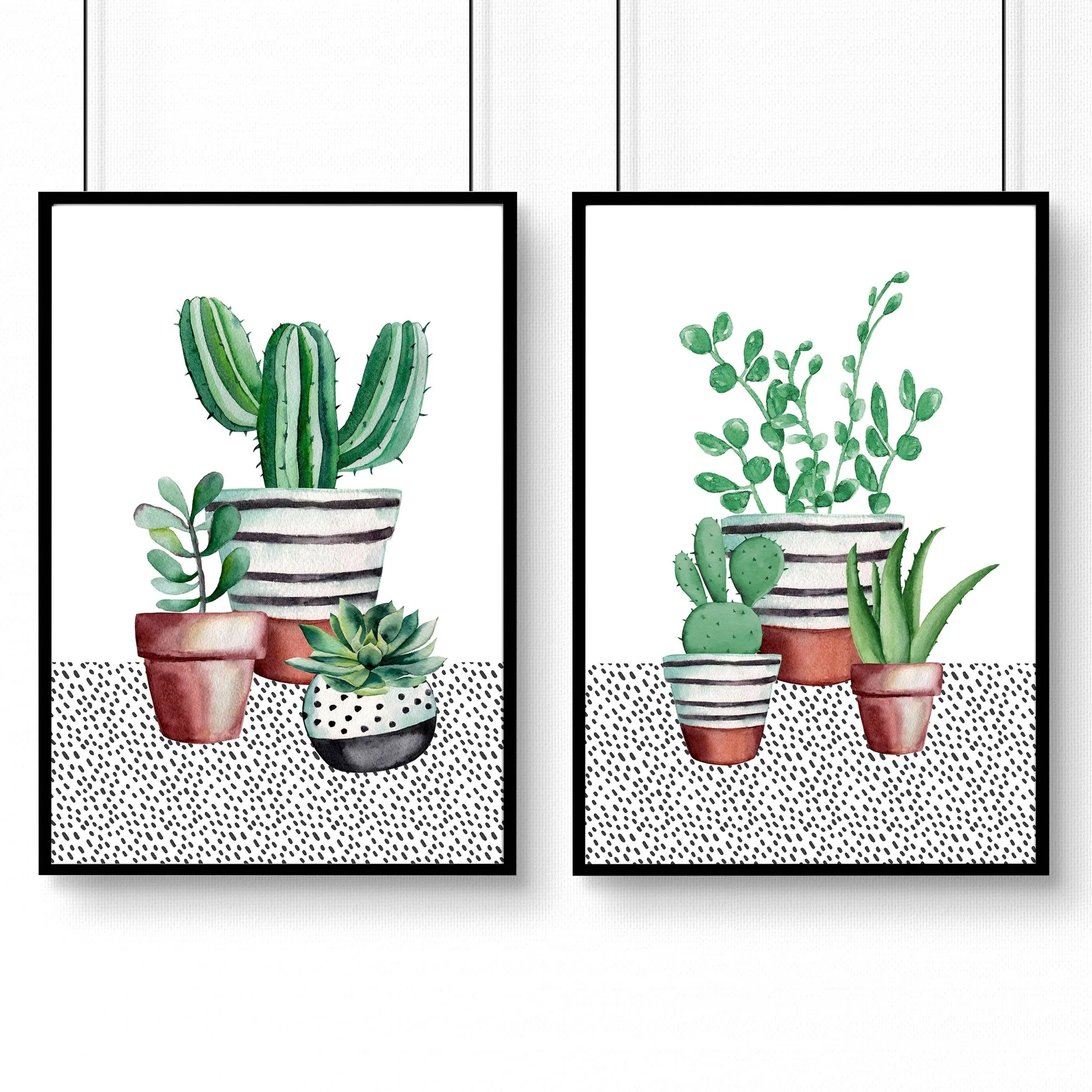 Kitchen prints | set of 2 Succulents wall art prints - Image 7