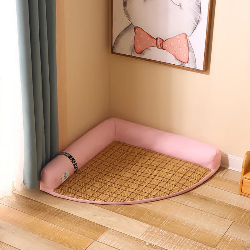 Summer Cooling Mats Cat Bed Dog Bed Dog Sofa Pet Mats Cat House Ice Pad Dog Sleeping Mats Cool Cold Bamboo Fiber Cat Bed - Image 7