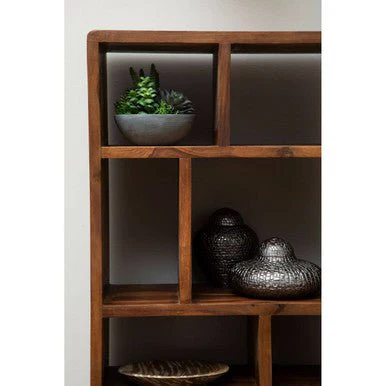 Surati Sheesham Wood Shelf Unit - Image 5