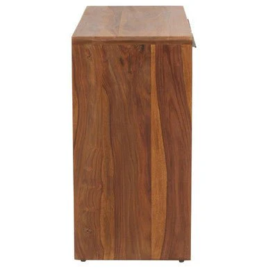 Surati Two Door Sheesham And Acacia Console Table - Image 4
