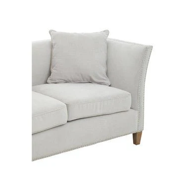 Sutton Two Seat Grey Fabric Sofa - Image 9