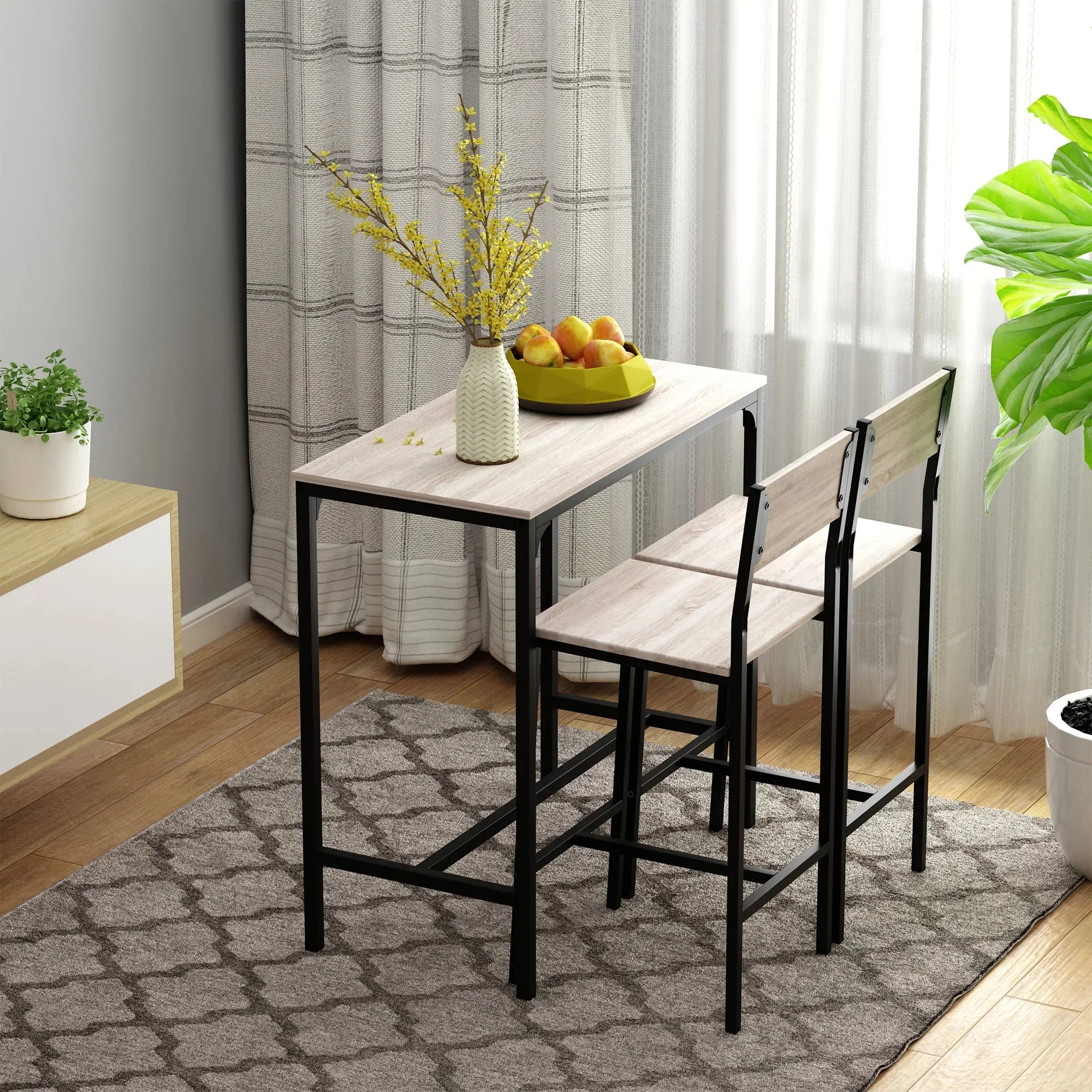 Table Stool Set - 3 Pack
