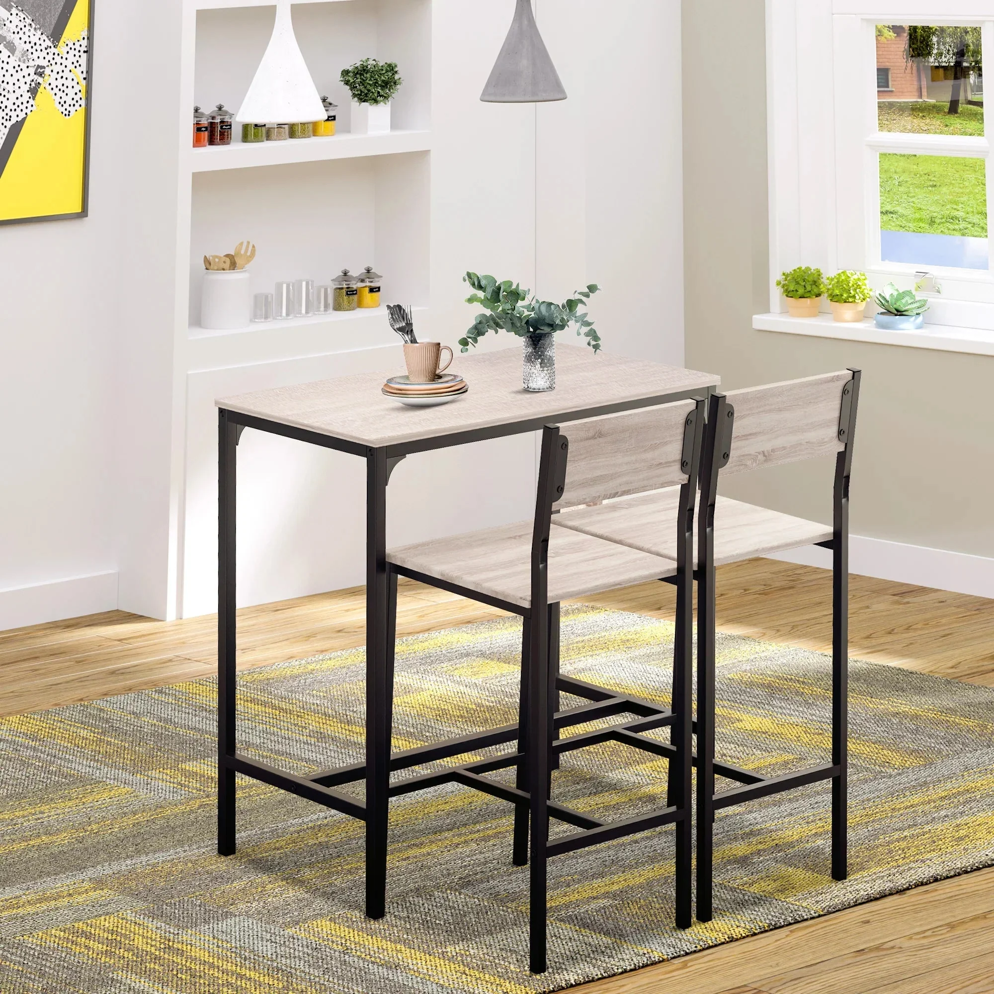 Table Stool Set - 3 Pack - Image 3