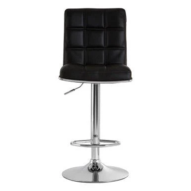 Tavor Black Faux Leather Bar Chair - Image 5