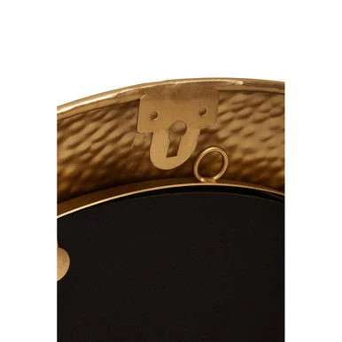 Templar Gold Finish Round Wall Mirror - Image 8