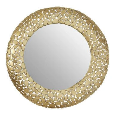 Templar Pebble Effect Round Wall Mirror - Image 9