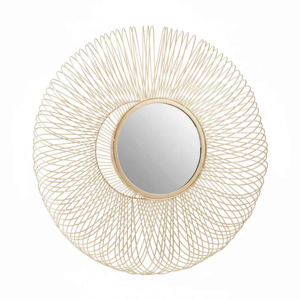 Templar Twisted Wire Wall Mirror - Image 4