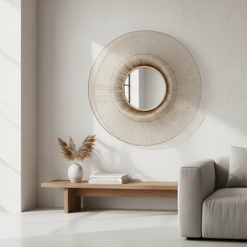Templar Wire Wall Mirror
