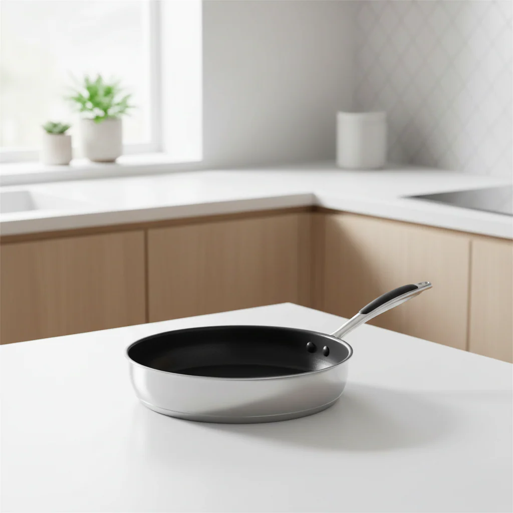 Tenzo S Series Frypan With Raised Edges - Image 3