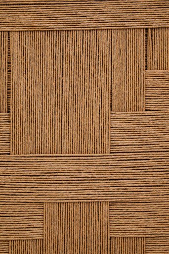 Teora Mango Wood Paper Rope Detail Four Door Sideboard - Image 7
