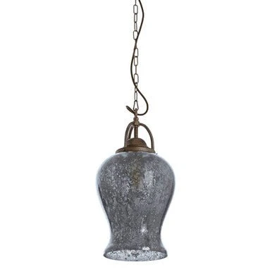 Terina Antique Silver Finish Pendant Light - Image 5