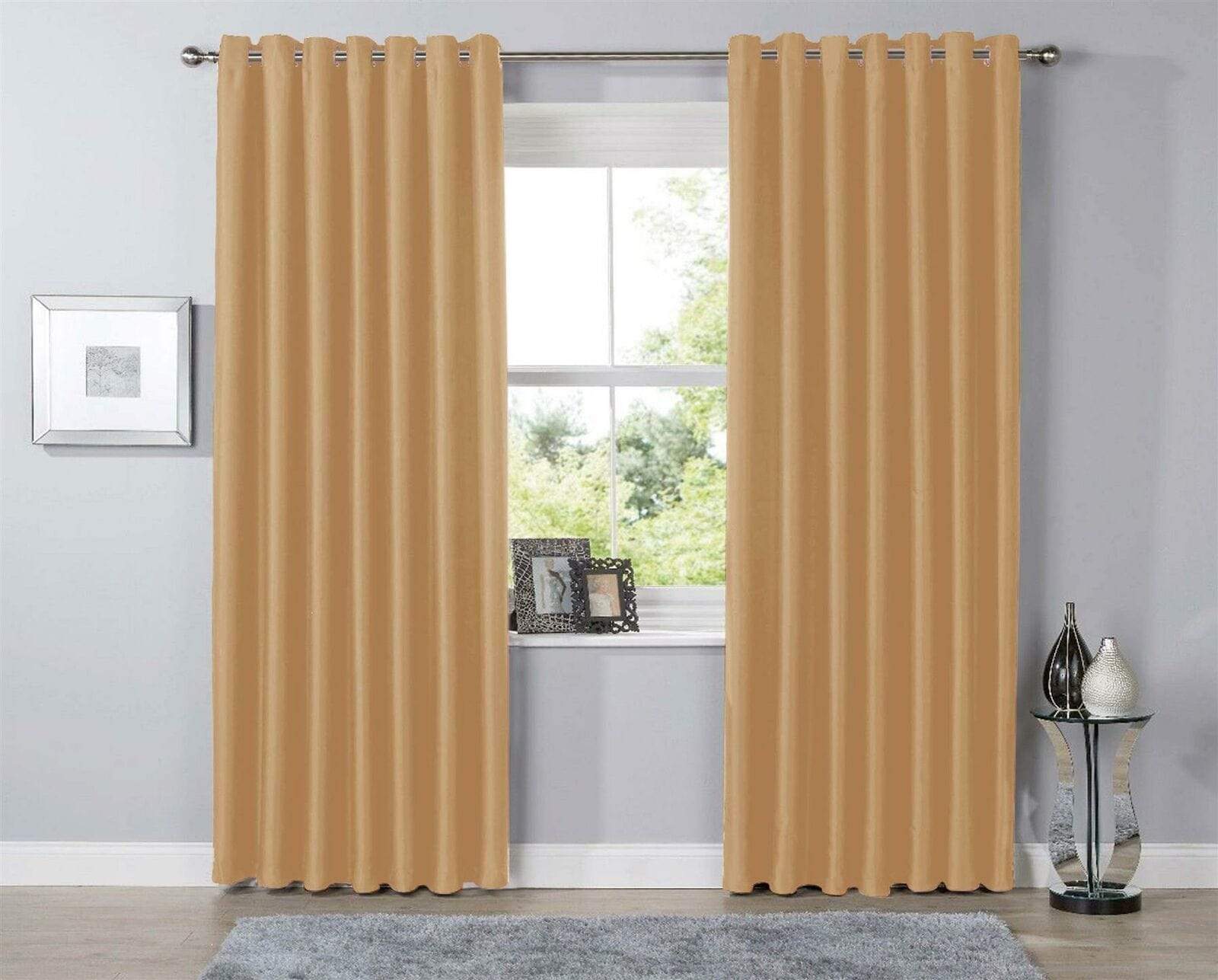 Thermal Blackout Room Darkening Curtains Energy Saving Light Blocking Panels in 12 Colours for Bedrooms and Living Rooms Multiple Sizes - Image 9