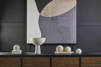 Tibor Travertine Set of 3 Deco Balls - Image 6