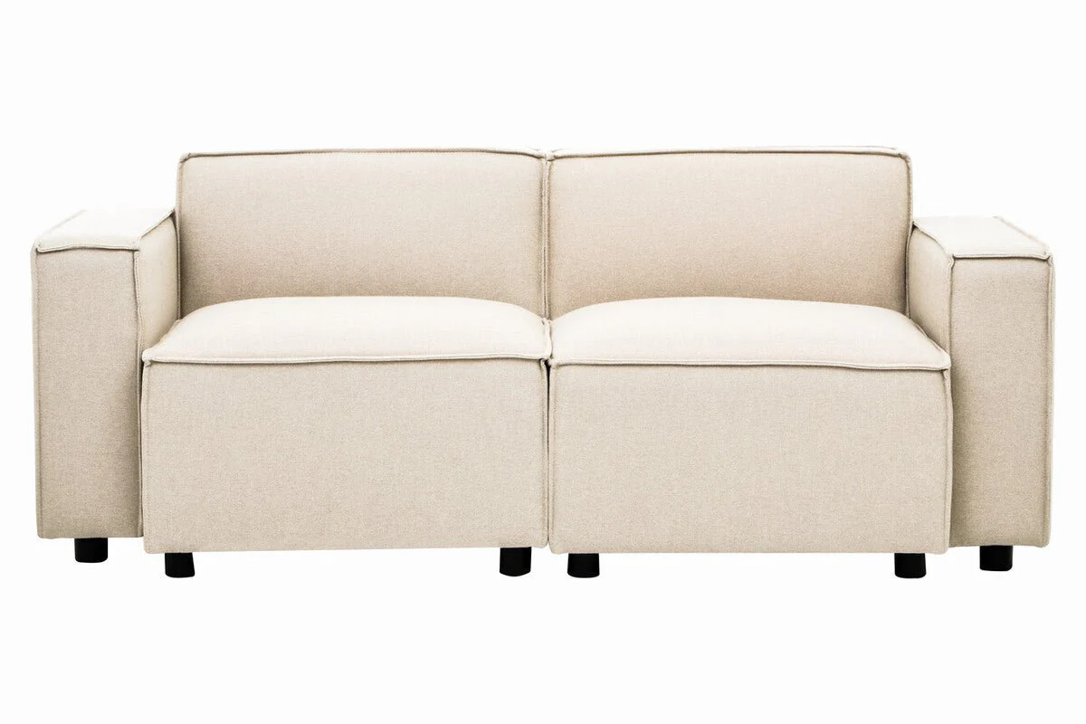Toulouse Cream Fabric Right Arm Sofa - Image 3