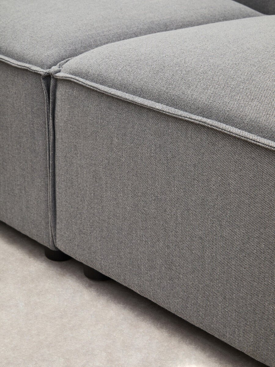 Toulouse Grey Fabric Left Arm Sofa - Image 18