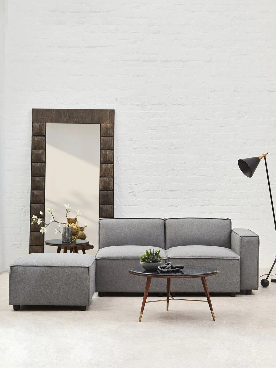Toulouse Grey Fabric Left Arm Sofa - Image 19