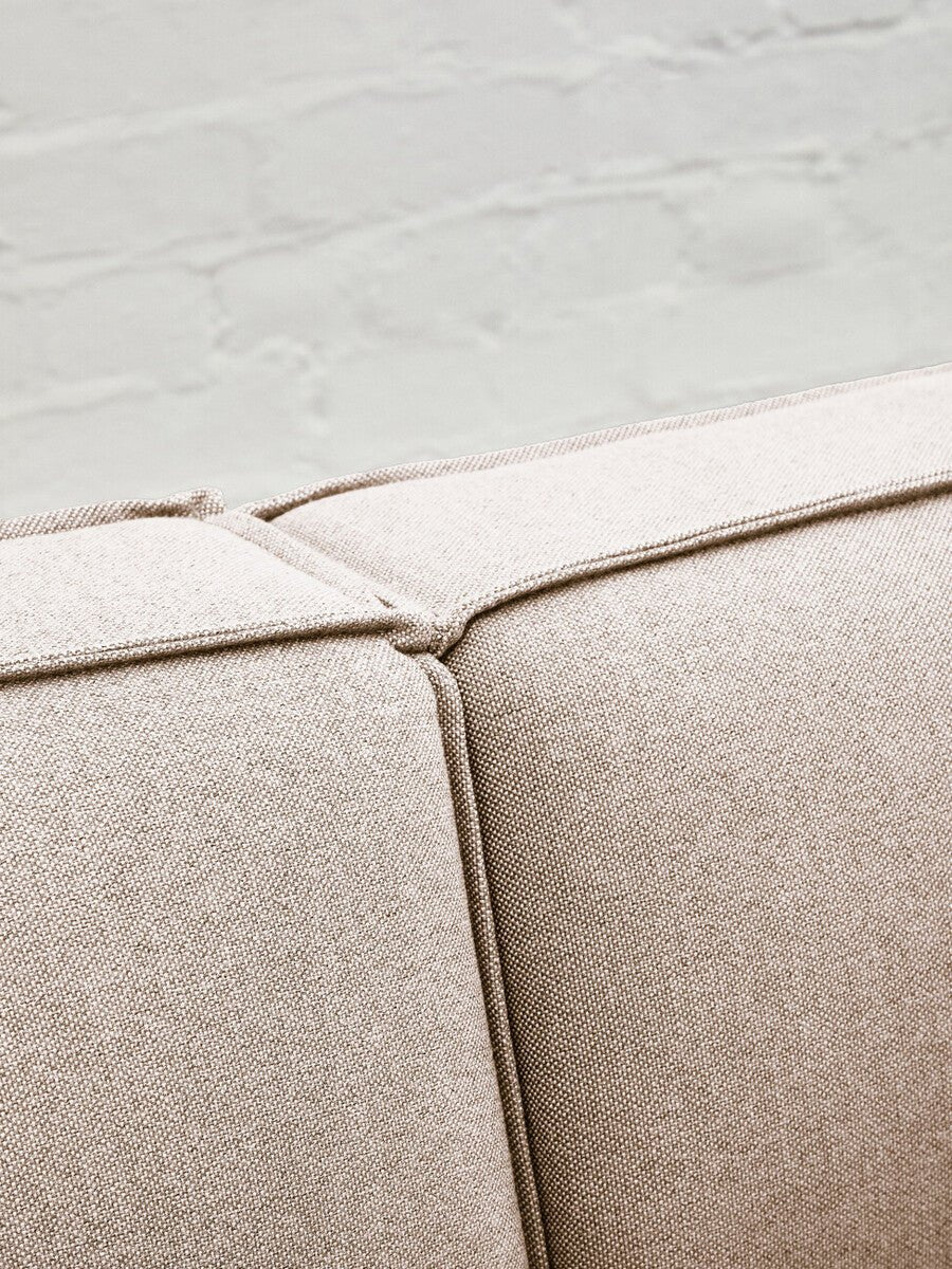 Toulouse Natural Fabric Armless Sofa - Image 18