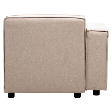 Toulouse Natural Fabric Right Arm Sofa - Image 4