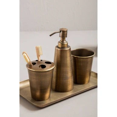 Traze Antique Brass Finish 300ml Tumbler - Image 7