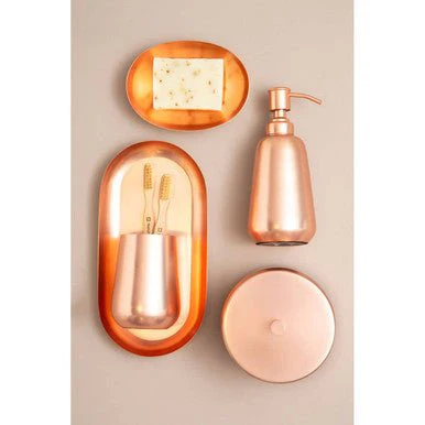 Traze Copper Finish Tray - Image 10