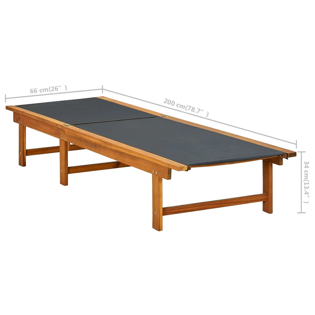 Trena Acacia Wood - 200cm - Image 12