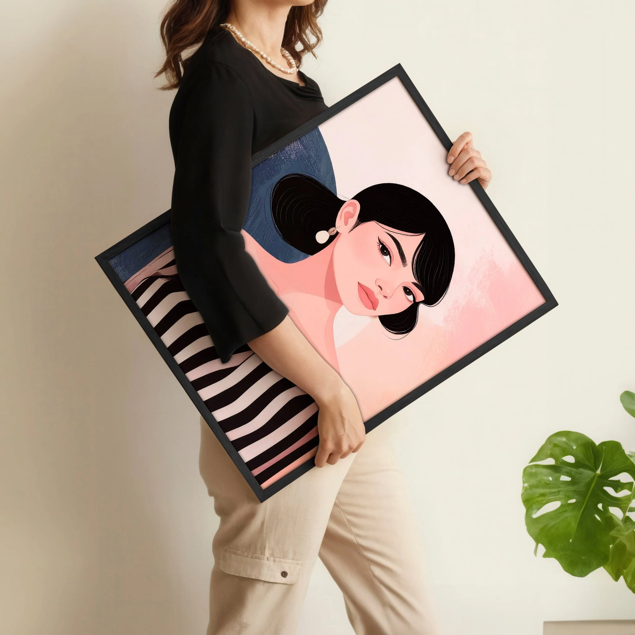 Trendy Wall Art For Bedroom | Set of 3 Bohemian Women Prints - Image 5