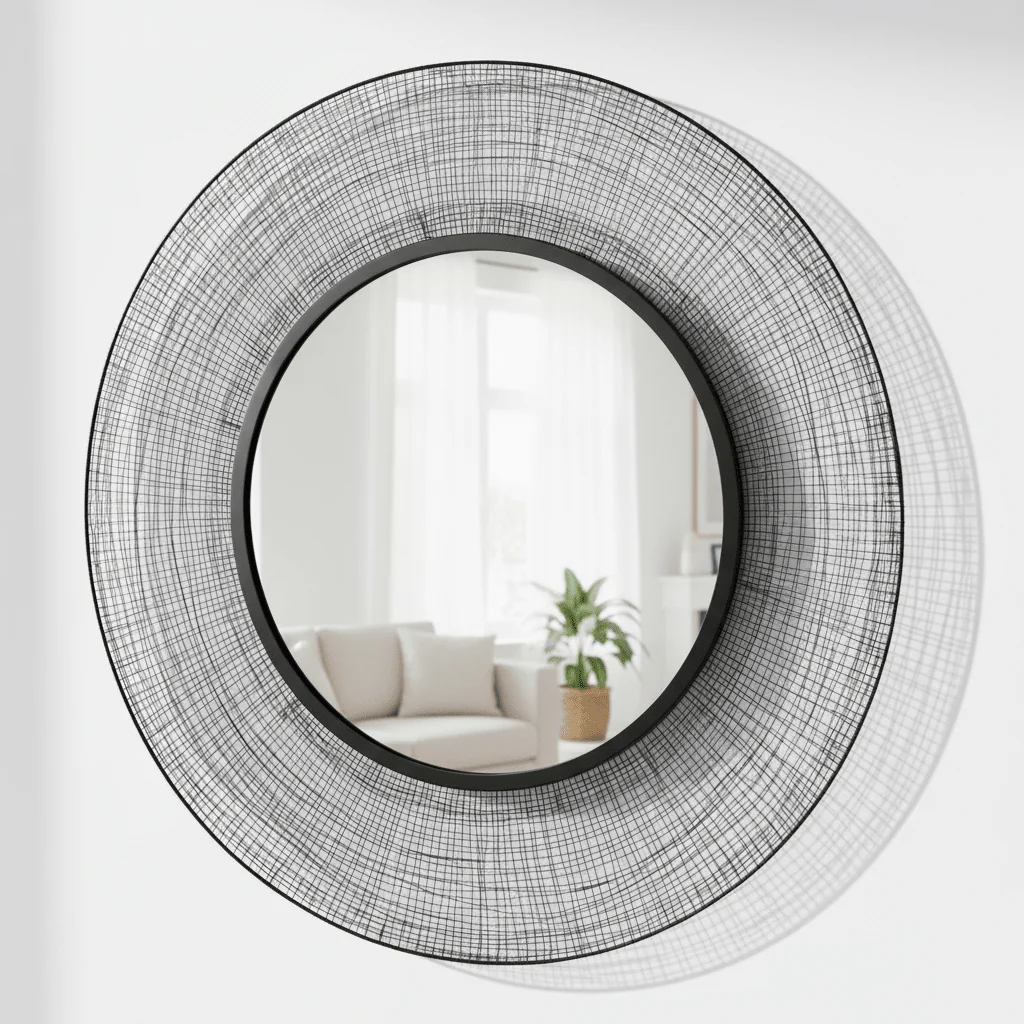 Trento Circular Wall Mirror - Image 2