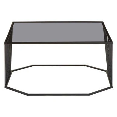 Trento Coffee Table With Grey Glass Top - Image 6