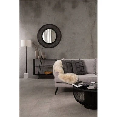 Trento Console Table With Grey Glass Top - Image 11