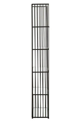 Trento Five Tier Black Bookshelf - Image 5