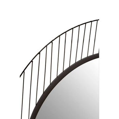 Trento Linear Lines Frame Wall Mirror - Image 8