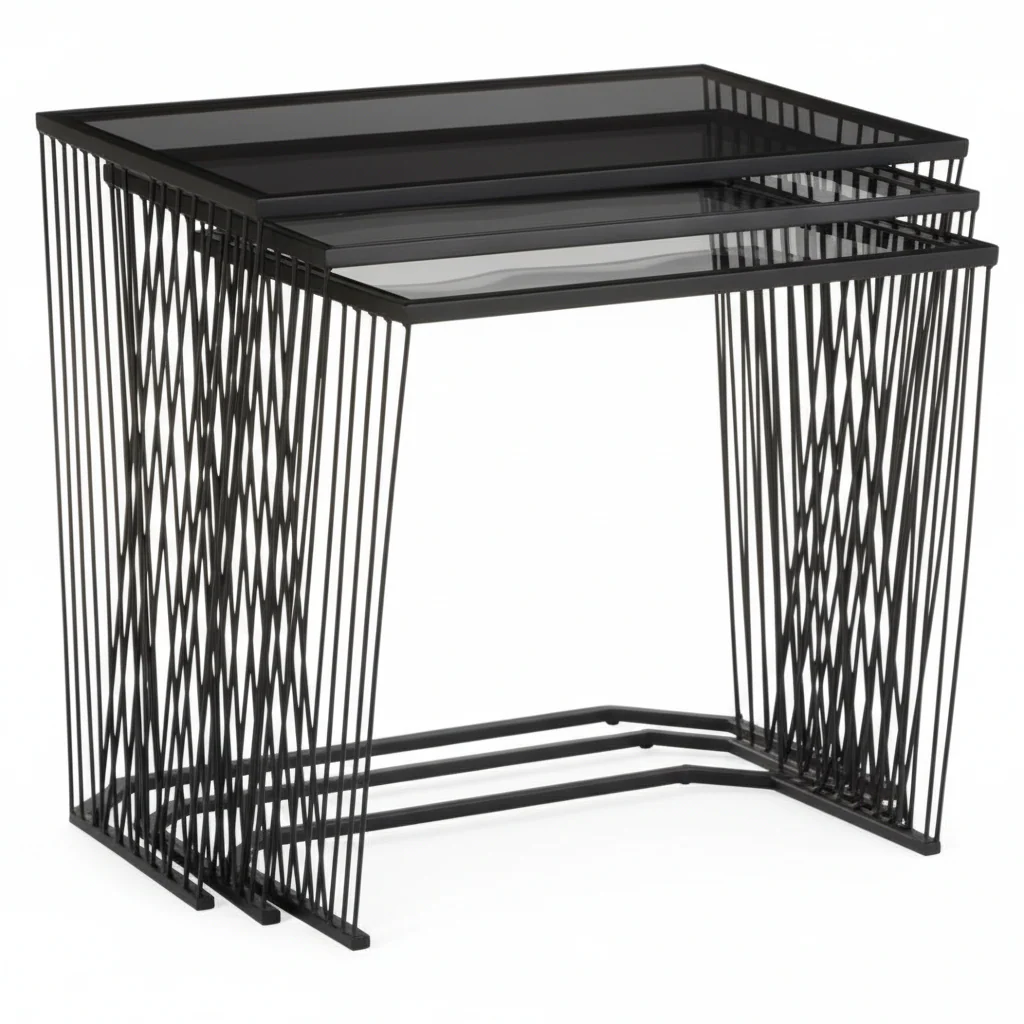 Trento Set Of 3 Side Tables