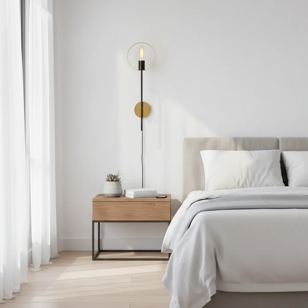 Trieste One Bulb Ring Wall Light - Image 4
