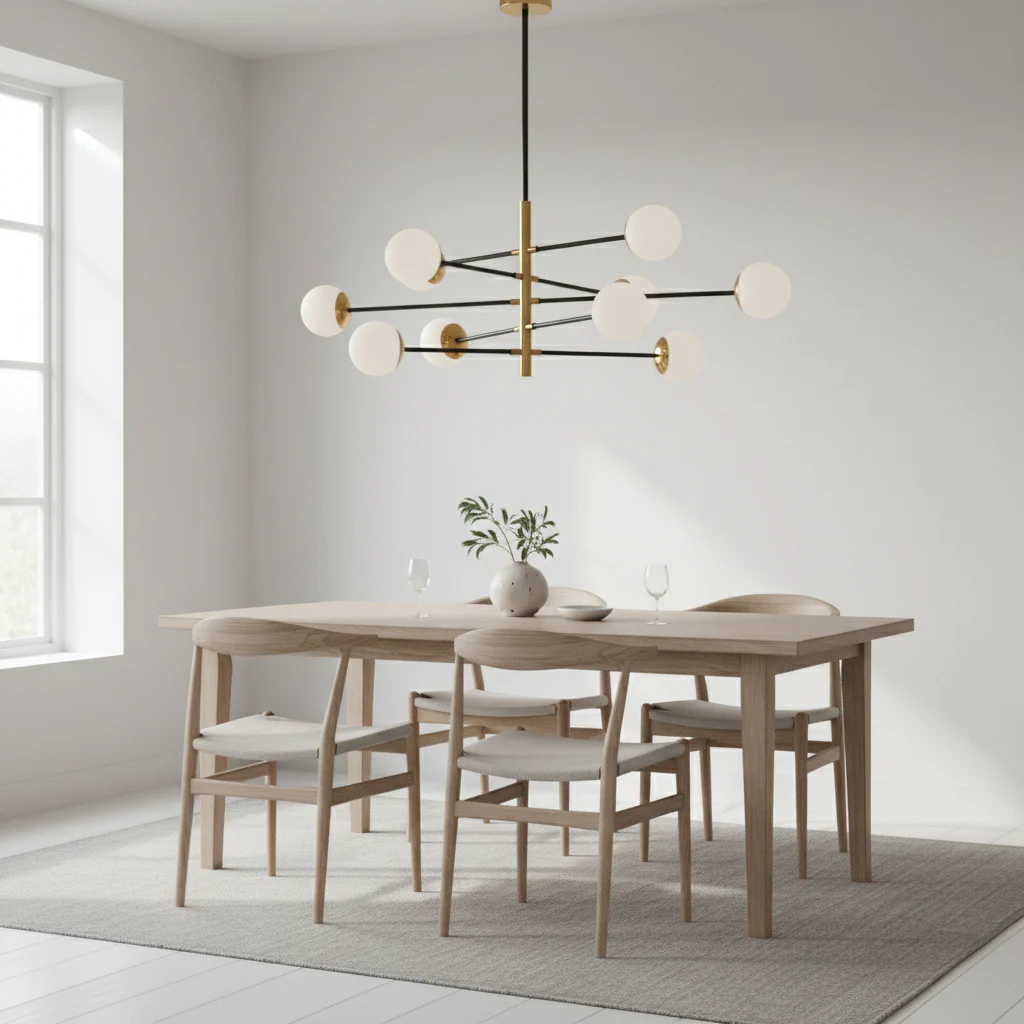 Trieste Ten Bulb Pendant Light - Image 3