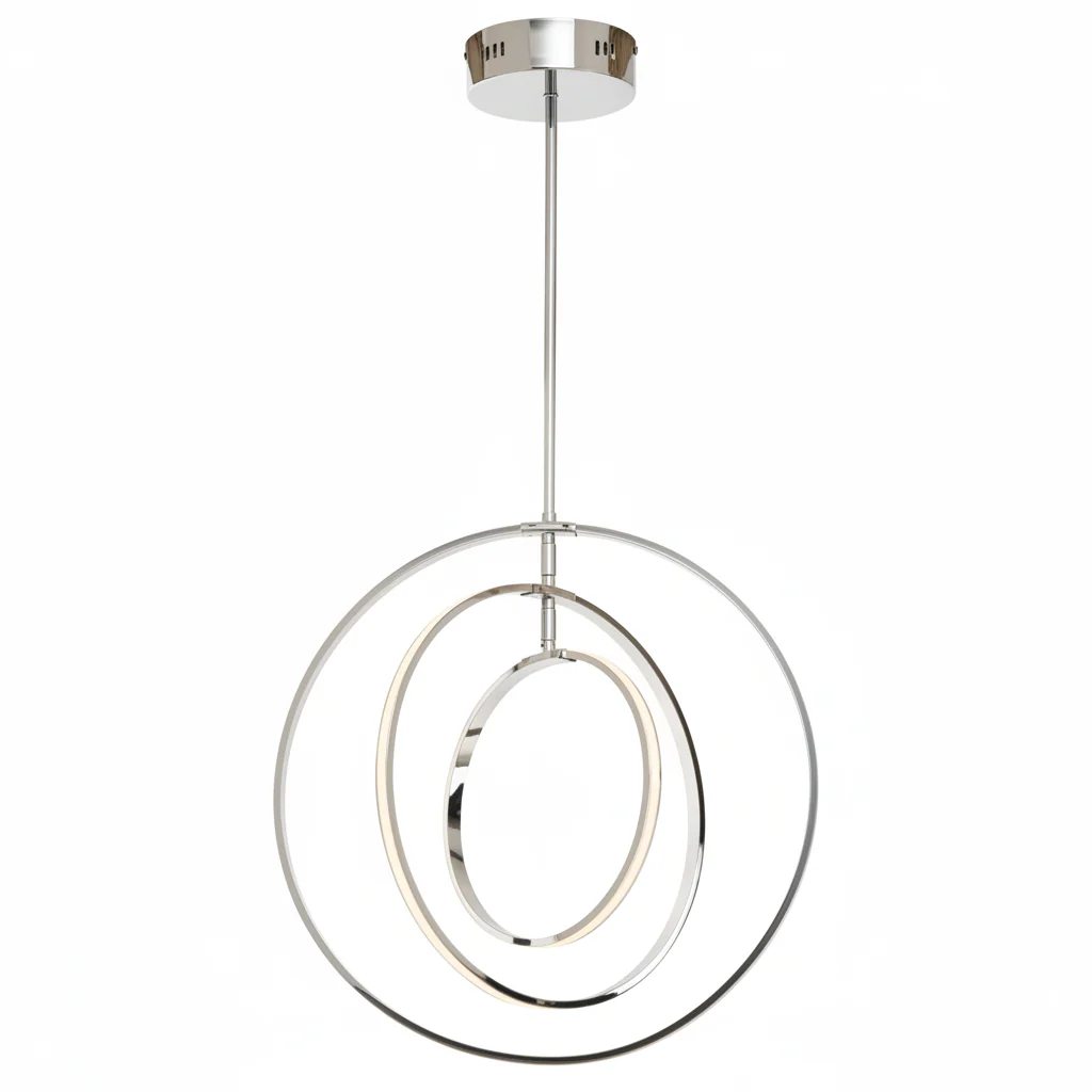 Trieste Three Ring Pendant Light