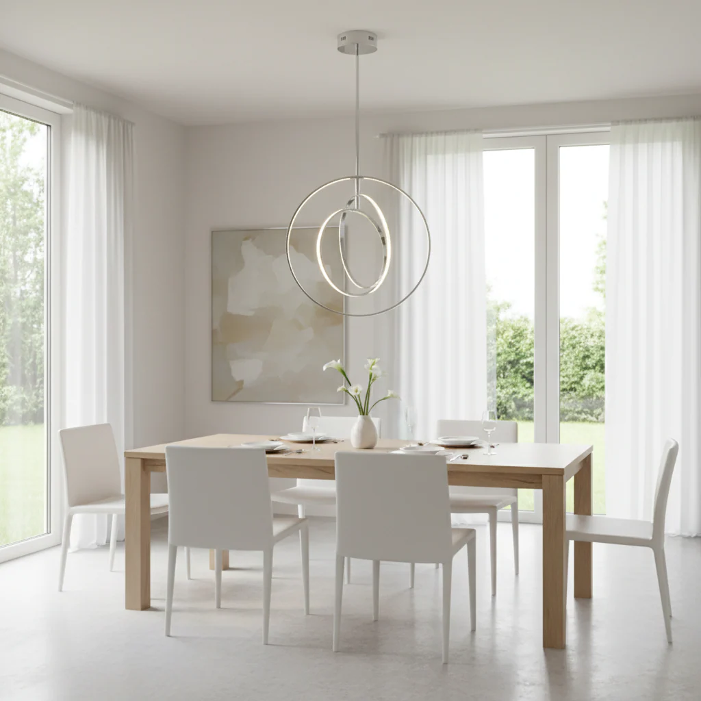 Trieste Three Ring Pendant Light - Image 3
