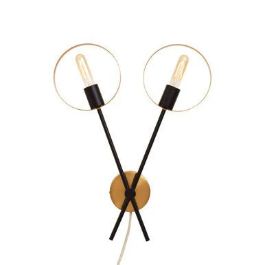 Trieste Two Bulb Ring Wall Light - Image 5