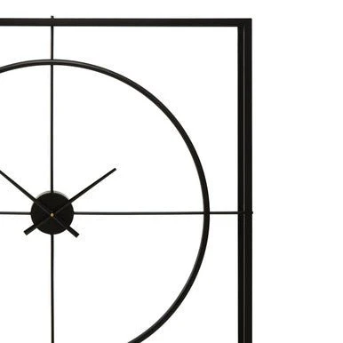 Trinity Black Finish Wall Clock - Image 8