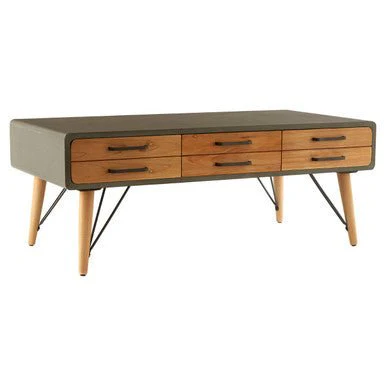 Trinity Coffee Table With Six Drawers - Image 5
