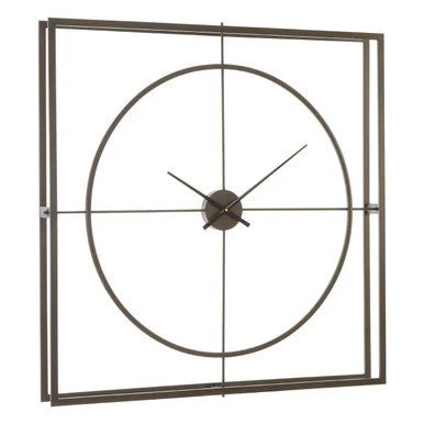 Trinity Rust Finish Wall Clock - Image 5