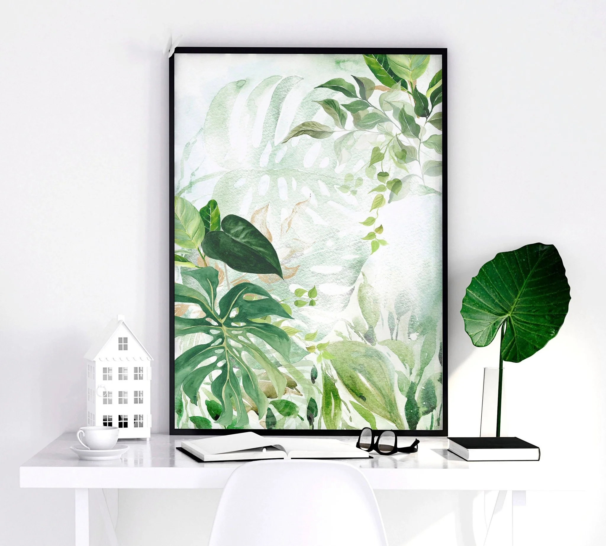 Art for office walls | set of 3 Tropical wall art prints - Image 4