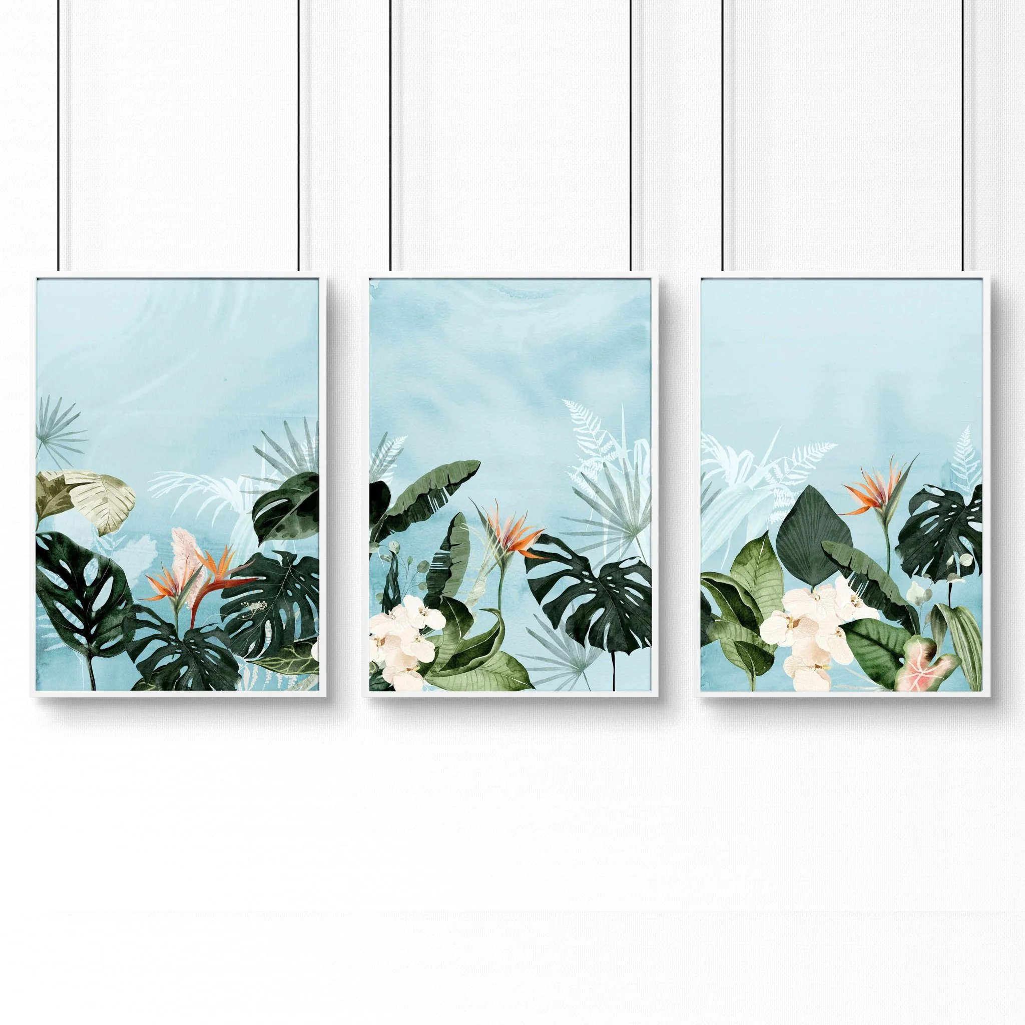 Home office art | set of 3 Tropical wall art prints - Image 7