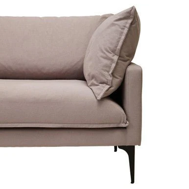 Troyes Grey Three Seat Left Chaise Sofa - Image 11
